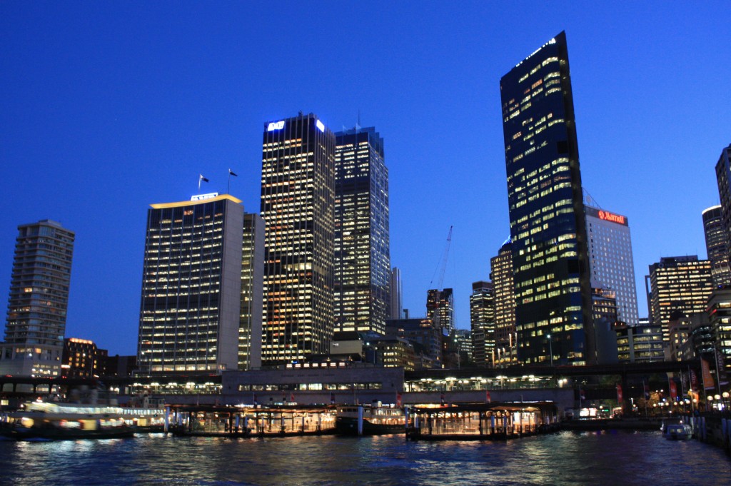 sydney ferry distrito negocios