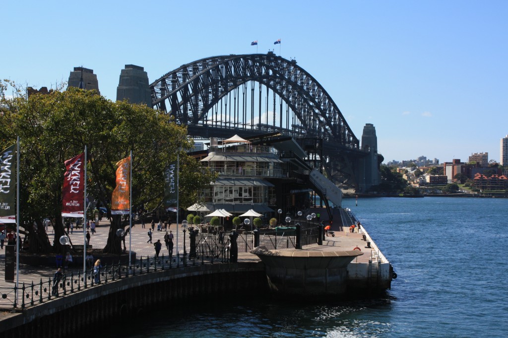 sydney harbour bridge -  the rocks