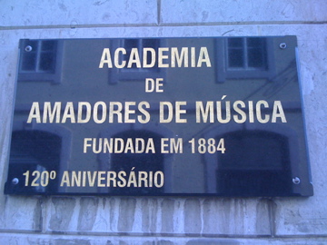 academia de amadores de música Lisboa