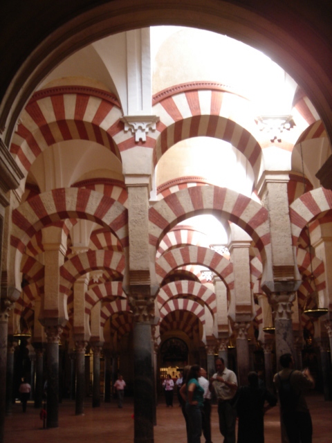 Interior de la mezquita de Córdoba (2007)
