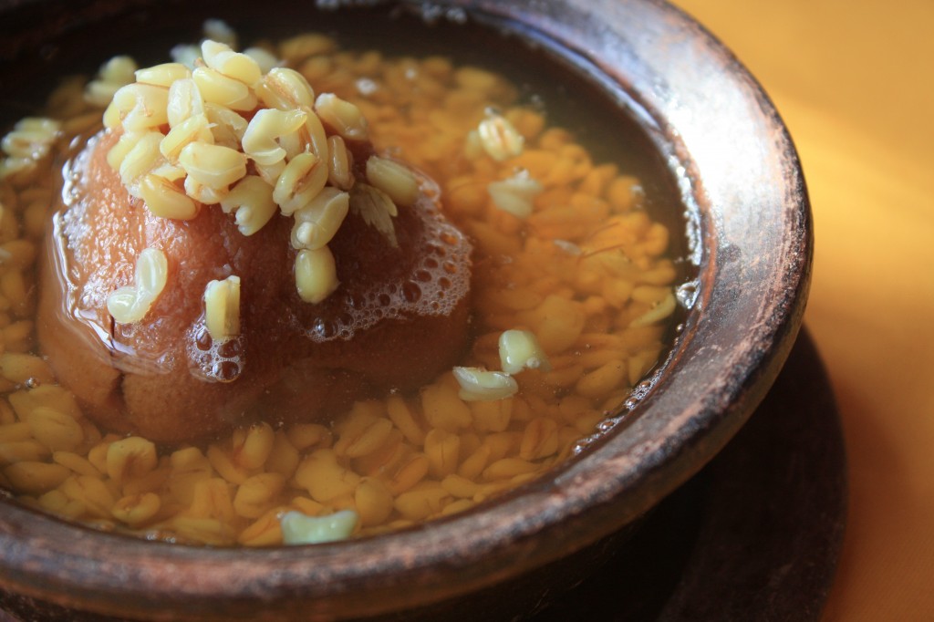 Mote con huesillos, un postre muy popular en Chile