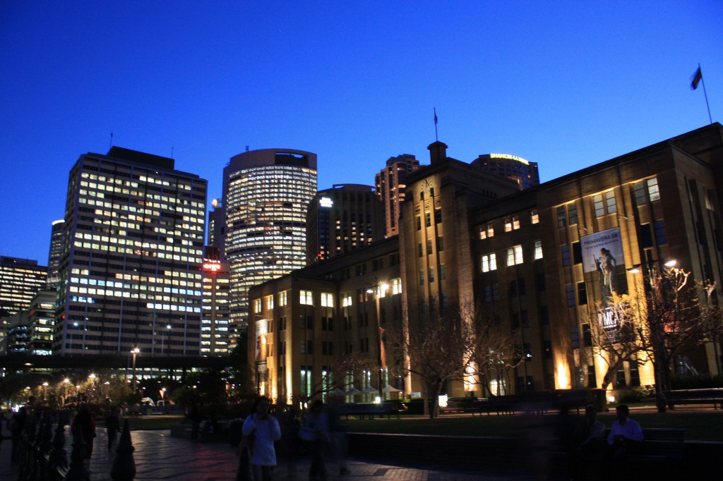 sydney museum of contemporary art noche