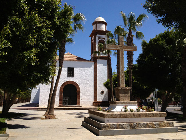 Iglesia de Antigua, en Fuerteventura