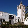 Edificios históricos en la plaza de Betancuria