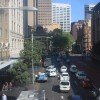 calles del centro desde el monorail de sydney