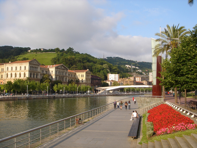 paseo por la ria de Bilbao