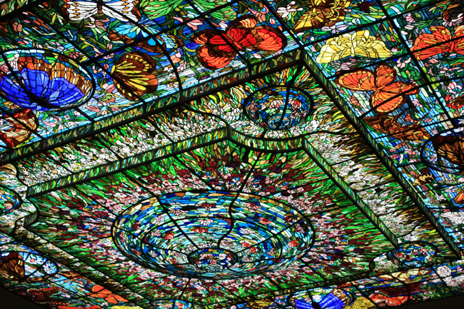 vitral en Xcaret