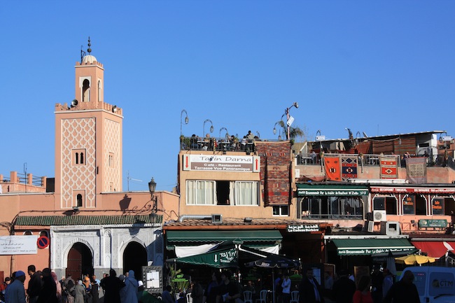 Marrakech: plaza Jemma el-Fna