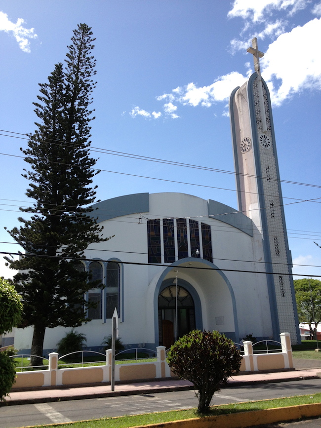Iglesia en Tilarán, Costa Rica
