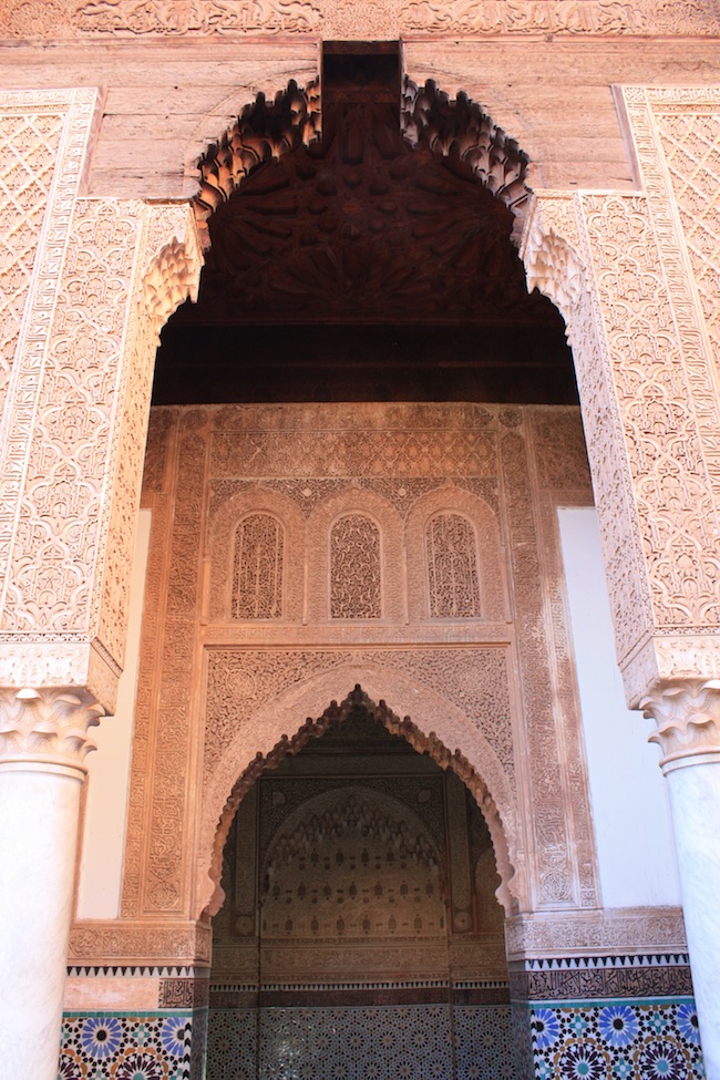 Detalle de las puertas de una de las salas
